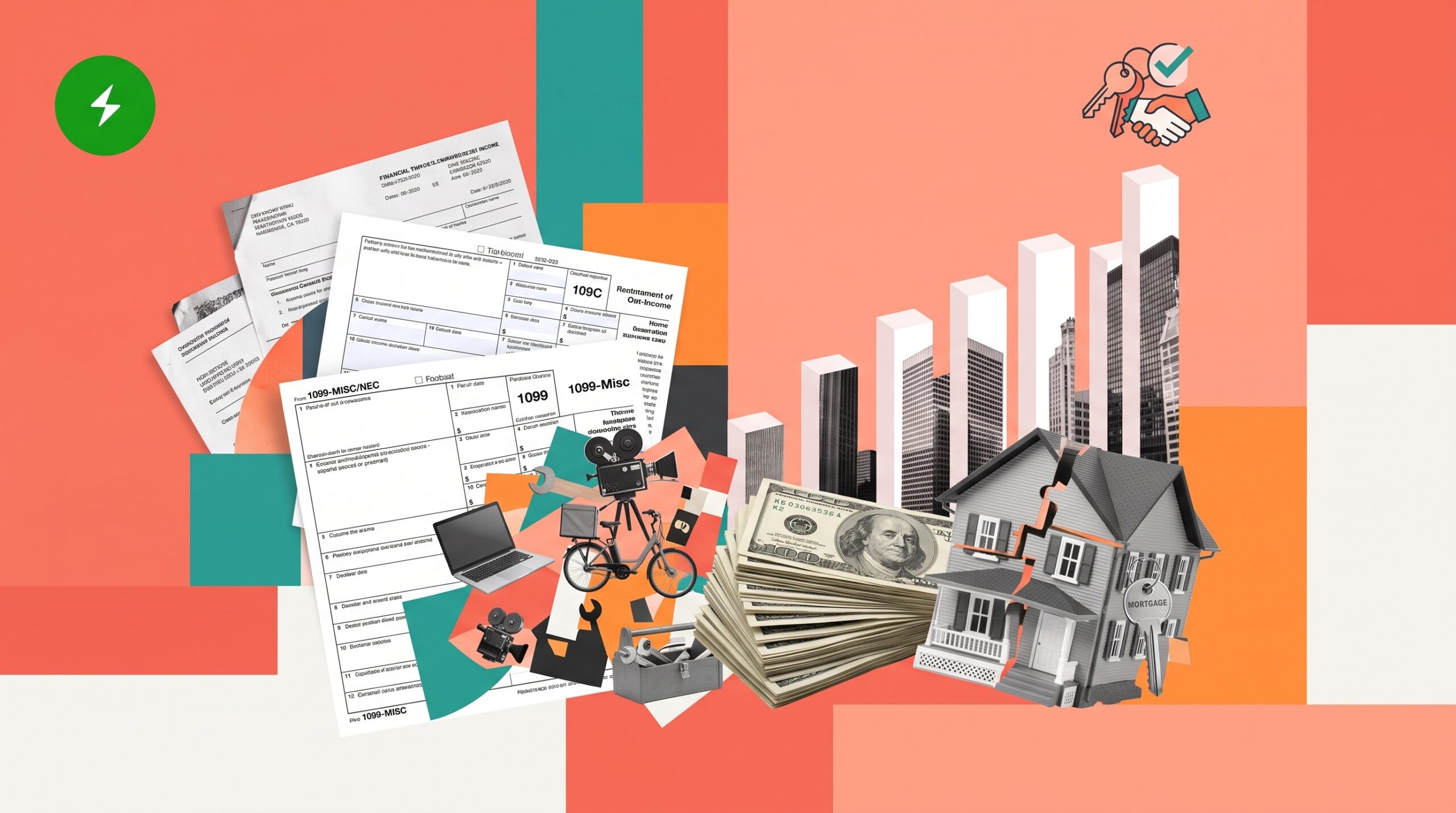 Qualifying for a Mortgage on 1099 Income: How Lenders Actually Calculate It